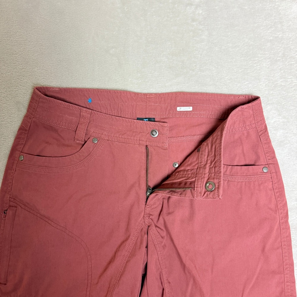 KUHL Splash Short Women 6 Red Clay Stretch Hiking Outdoors Gorpcore Casual EUC - Picture 2 of 15